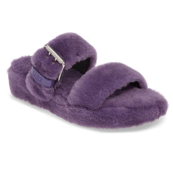 💀✨BRAND NEW IN BOX Ugg Fuzz Yeah Slide💜 - Picture 2 of 7